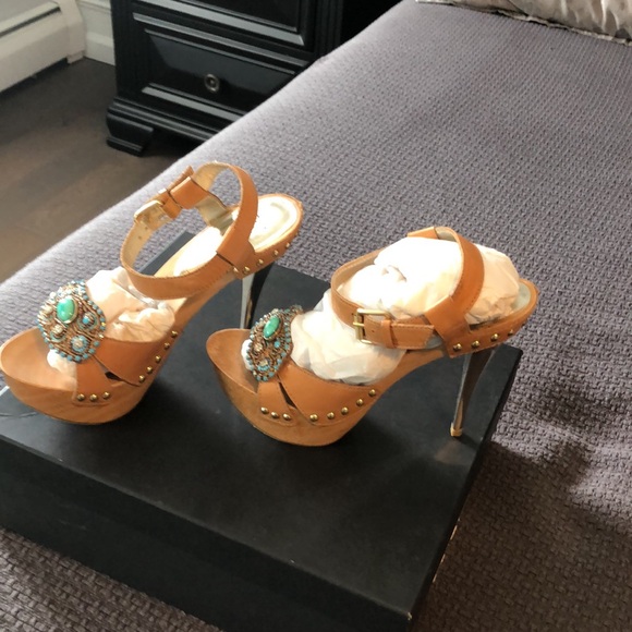 Pelle Moda Basil Oak Calf Size 7 Brand New - Picture 3 of 7